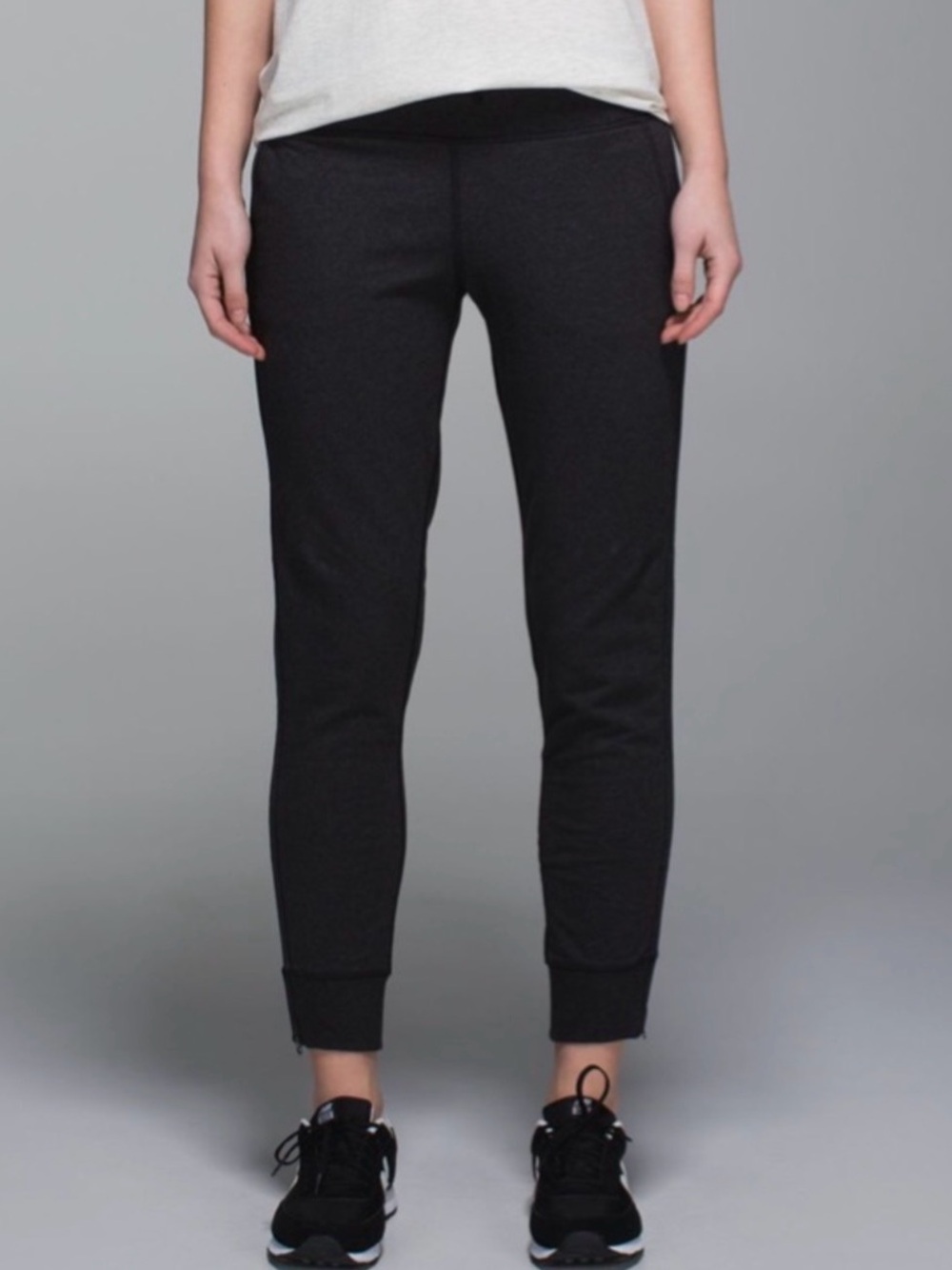 lululemon athletica Black Slim Jogger Track Pants